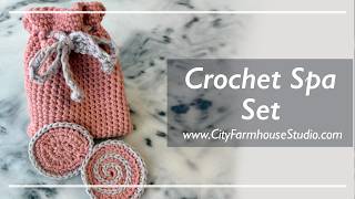 The PERFECT Crochet Gift Idea 🎁 | Sweet Dreams Spa Set Tutorial