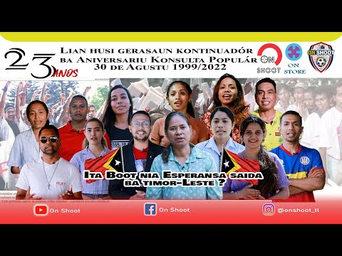 Lian Husi Gerasaun Kontinuador, ba Aniversariu Konsulta Popular. 30 de Agustu, 1999/2022
