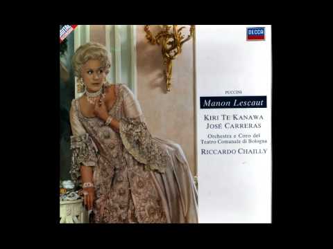 Puccini - Oh, sarò ... Tu , tu , amore tu - Manon Lescaut - José Carreras & Kiri Te Kanawa [432Hz]