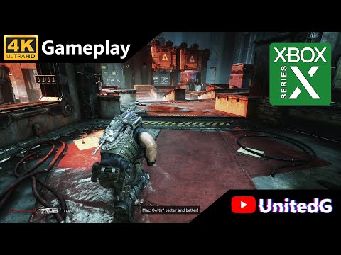 Xbox Series X Gears 5 Multiplayer Gameplay 4K