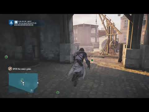 Assassin creed unity GREAT sword duel against guard