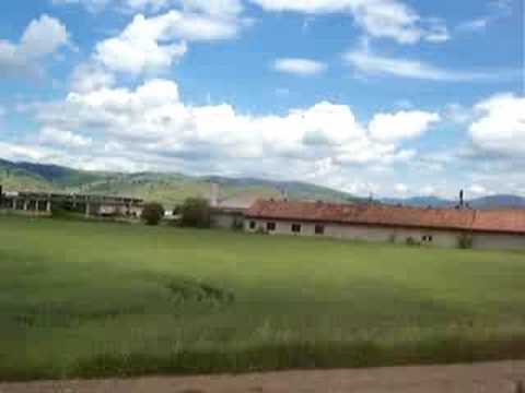 Getting to Gheorgheni, by train. In Romania.
