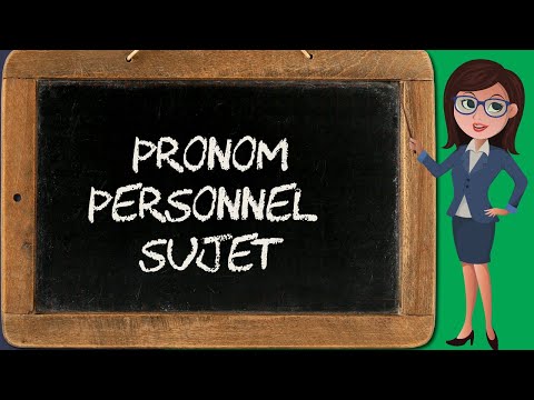Pronom personnel sujet (pronom 3/14)