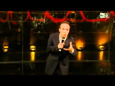 Benigni show, parte 1 di 3  (Vieni via con me, 8NOV2010).flv