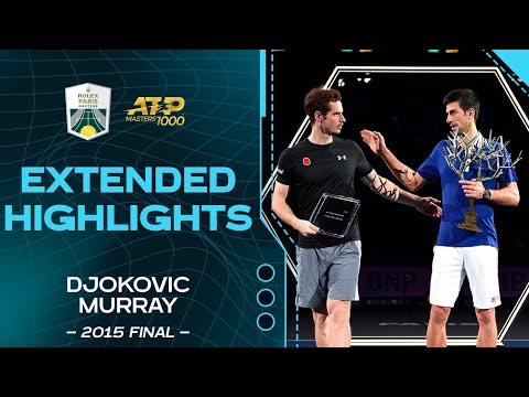 Djokovic v. Murray 2015 Highlights | Rolex Paris Masters