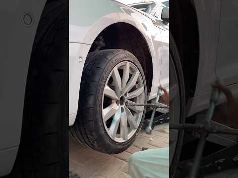 Yokohama 245/40R18 Advan Apex v601 installed in Audi A5 #automobile #yokohama #tyre #shortfeed