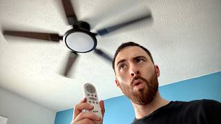TCL Ceiling Fan With Lights and Remote Installation and Review