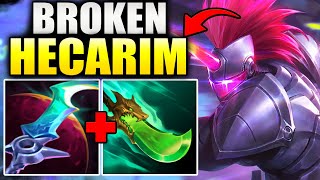 HECARIM JUNGLE IS ACTUALLY JUST SUPER BROKEN RIGHT NOW...