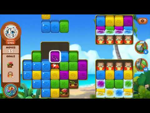 Lost Island Blast Adventure Level 1701 NO BOOSTERS - A S GAMING