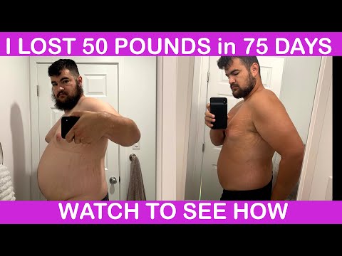 I LOST 50 POUNDS IN 75 DAYS - WATCH TO SEE HOW - 75 HARD CHALLENGE