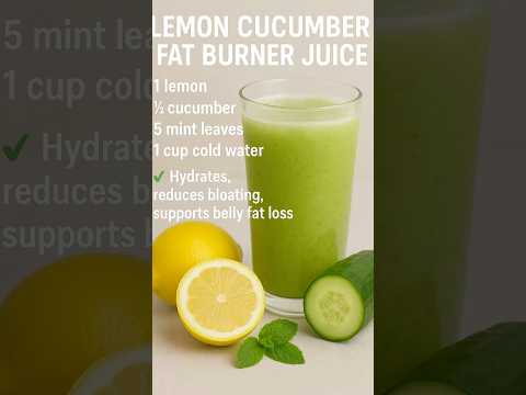 Lemon Cucumber juice recipe