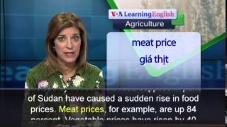 Phát âm chuẩn cùng VOA - Anh ngữ đặc biệt: Sudan Food Insecurity (VOA-Ag)