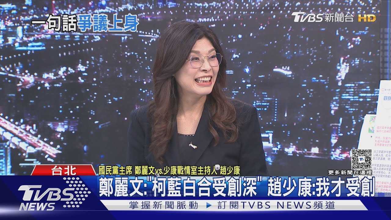 鄭麗文喊「柯藍白合受創深」 趙少康:我沒罵他勒 若合80%非綠執政