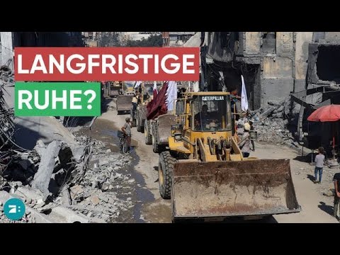 Gaza: Aufräumarbeiten beginnen, doch Hamas sorgt erneut für Eskalation