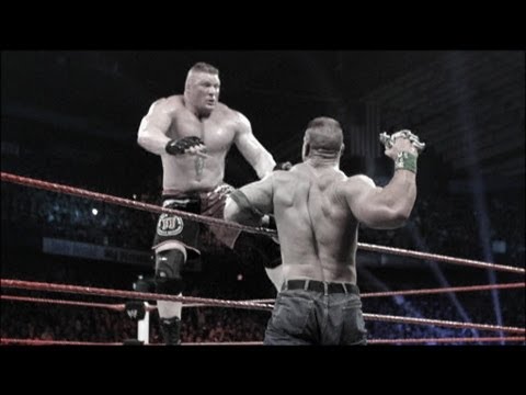 John Cena vs. Brock Lesnar Extreme Rules Match highlights