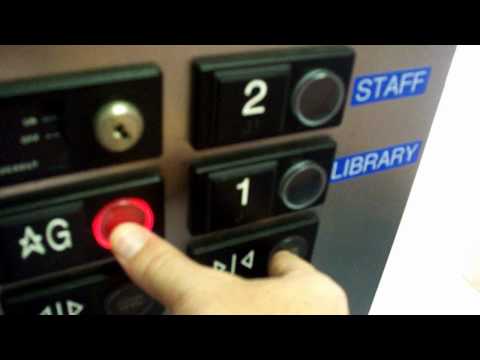 Really Crappy U.S. Hydraulic Elevator @ College of San Mateo Library - San Mateo, CA