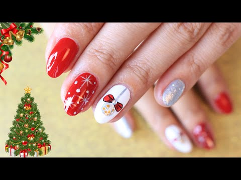 DECORACIÓN DE UÑAS para navidad | Nail Art Designs for Christmas ♥ NailArt By Andy