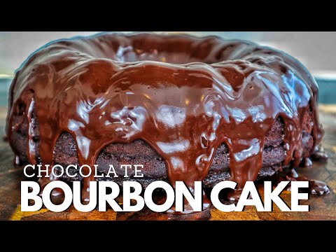 BEST Chocolate Bourbon Cake