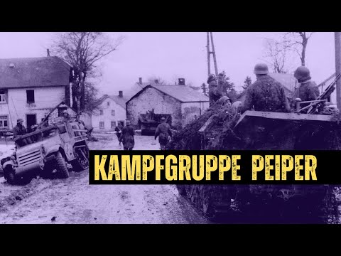 Kampfgruppe Peiper. Rajd ku Mozie.