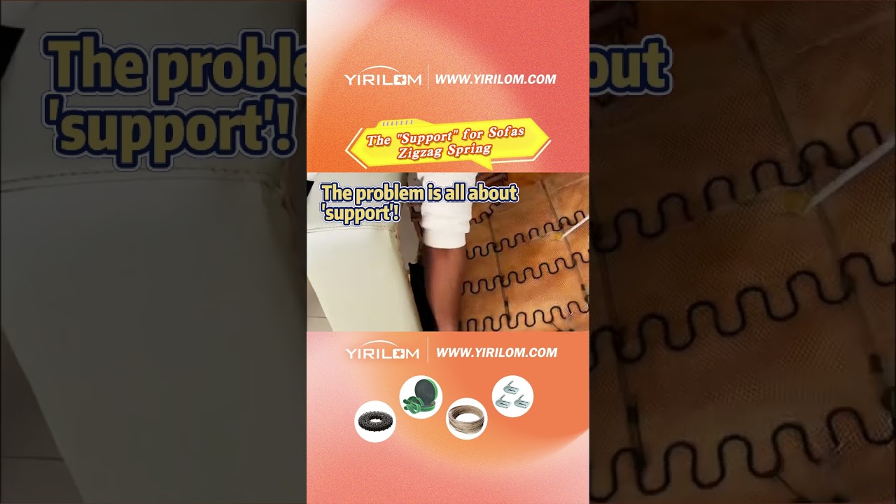 The Support for Sofas: Zigzag Spring