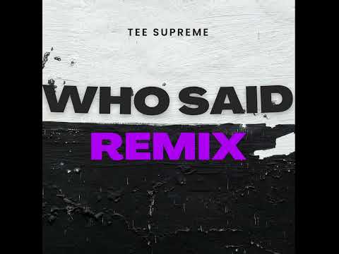 Tee Supreme - #WHOSAID Christians Dont Dance (Christian Version)