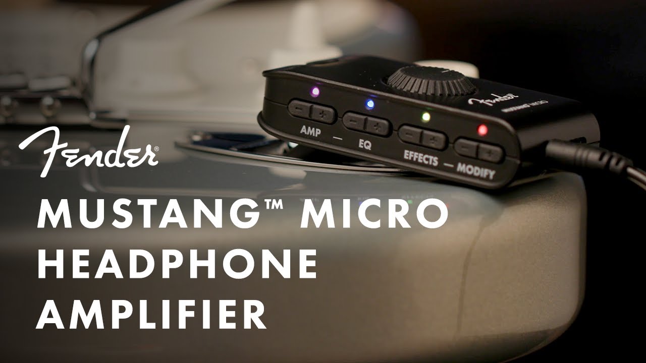 Exploring The Mustang Micro Headphone Amplifier | Fender Amplifiers | Fender - YouTube