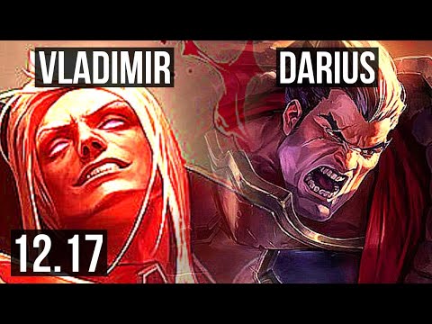 VLADIMIR vs DARIUS (MID) | 82% winrate, 10/1/5, Legendary, Rank 14 Vlad | TR Master | 12.17