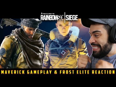 Rainbow Six Siege: Maverick Gameplay & Frost Elite Reaction