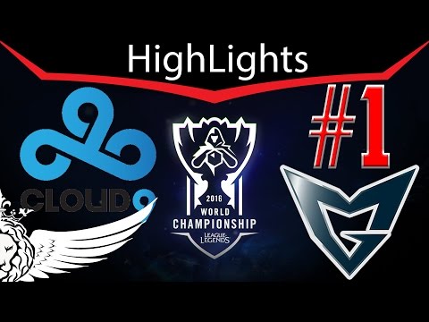C9 vs SSG Quarterfinals Game #1 Highlights & Summary 2016 World Championship