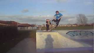 preview picture of video 'Joe Hamilton @ Buckhurst Skate Park 2012'