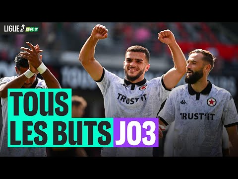Tous les buts de la 3ème journée - Ligue 2 BKT 25/26