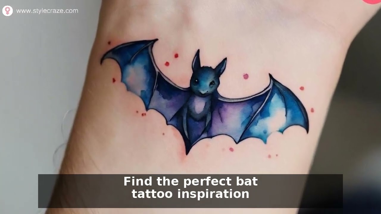 Top 16 Bat Tattoo Designs & Meanings You’ll Love