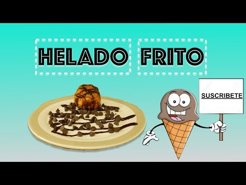 CÓMO HACER HELADO FRITO? | MANTECADO FRITO