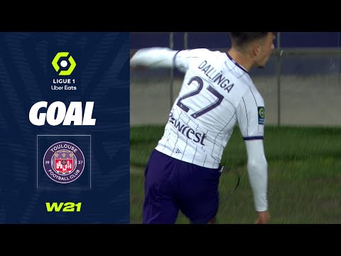 Goal Thijs-Jacco-Jan DALLINGA (16' - TFC) TOULOUSE FC - ESTAC TROYES (4-1) 22/23