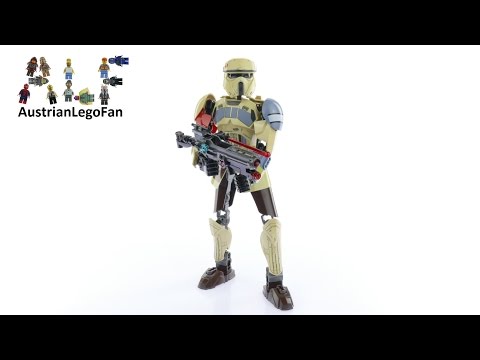 Vidéo LEGO Star Wars 75523 : Scarif Stormtrooper