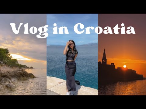 🇭🇷 CROATIA travel vlog: Poreč, beaches, food, relax.