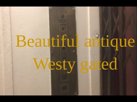 RARE antique Westinghouse gated elevator - Blvd. Apts. - Bloomfield, Pittsburgh, PA
