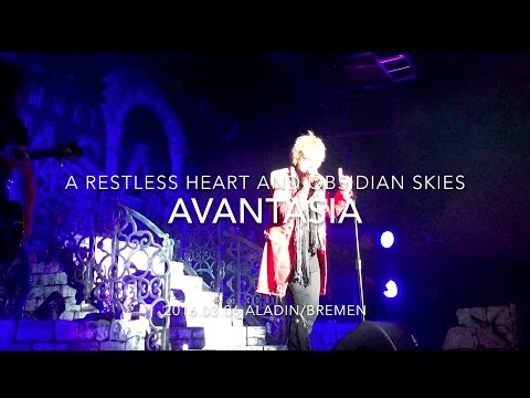 Avantasia Ghostlights Tour -LIVE- 2016.03.06 Aladin/Bremen - 05 A Restless Heart and Obsidian Skies