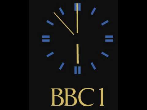 BBC1 1985 - 1991 clock 17:59:44 - 18:00:00 on Thursday 3 June 2010