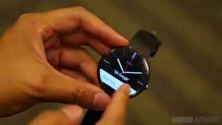 Moto 360 First Look!