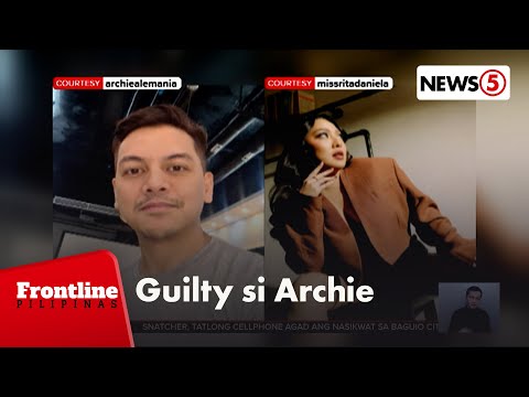Archie Alemania, hinatulang guilty sa kasong isinampa sa kanya ni Rita Daniela | Frontline Pilipinas