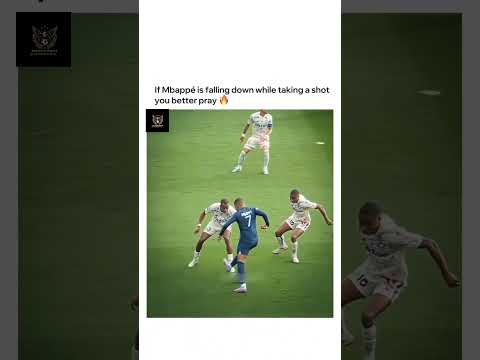 If Mbappe is falling down while taking a shot you better pray ☠️☠️