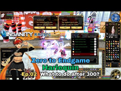 Insanity FlyFF - ZTE Harlequin Series Ep.2 - What to do after 300?
