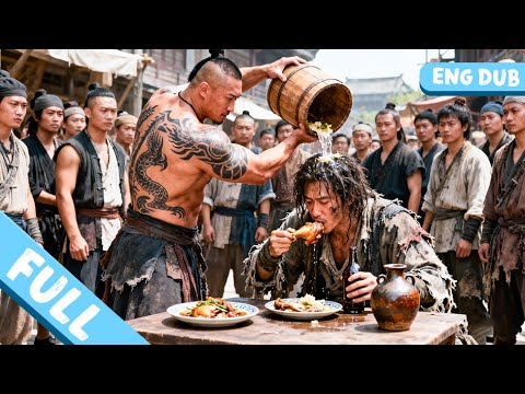 Drunk and Mocked, the Beggar Turns Kung Fu Master and Makes 10 Bullies Kneel!