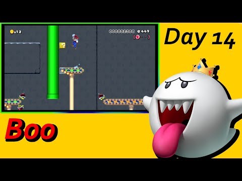 Road to Mario Maker 2 - 7-2 Ghost House - Day 14