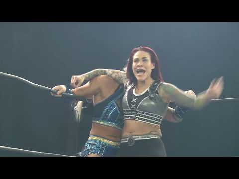 Mercedes Martinez battles Kamille inside the Battleground! Visit battlegroundcw.com today!