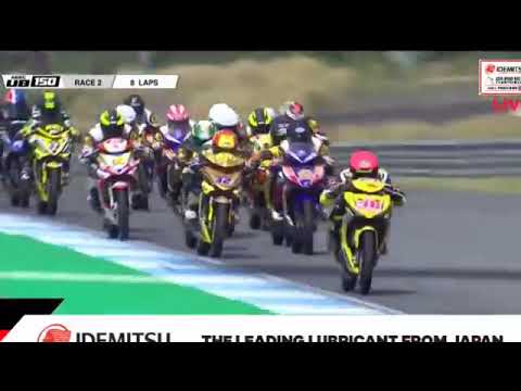 Reza Fahlevi start race posisi 24 finish di posisi 4(Race Thailand)