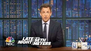 At This Point in the Broadcast: Seth Isn't Here for Your TV Recommendations