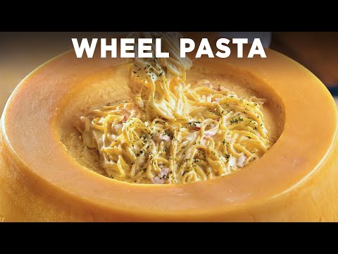 Cheese Wheel Pasta