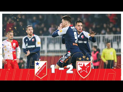 FK Vojvodina Novi Sad 1-2 FK Crvena Zvezda Belgrad